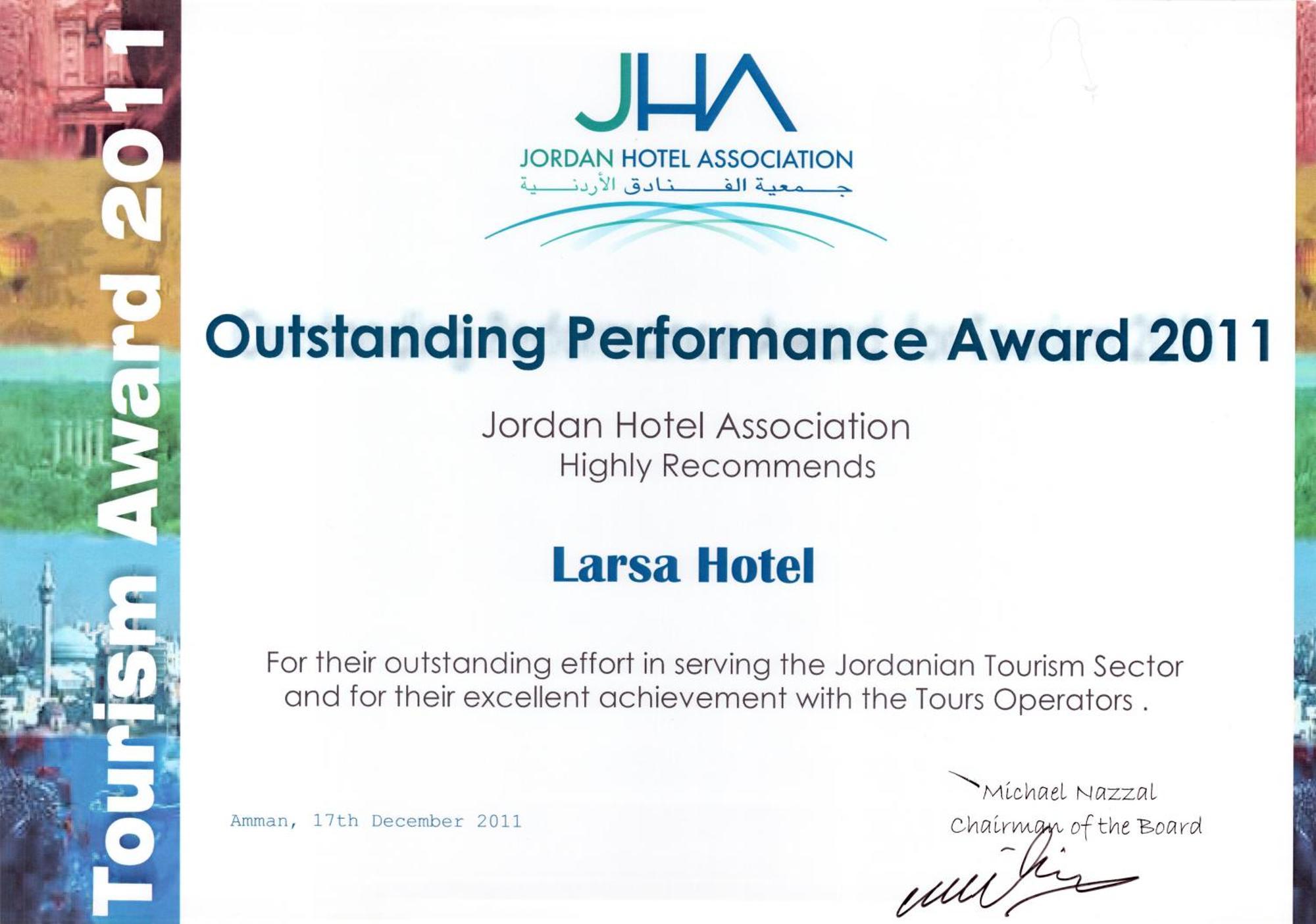 Larsa Hotel Amman Exterior foto